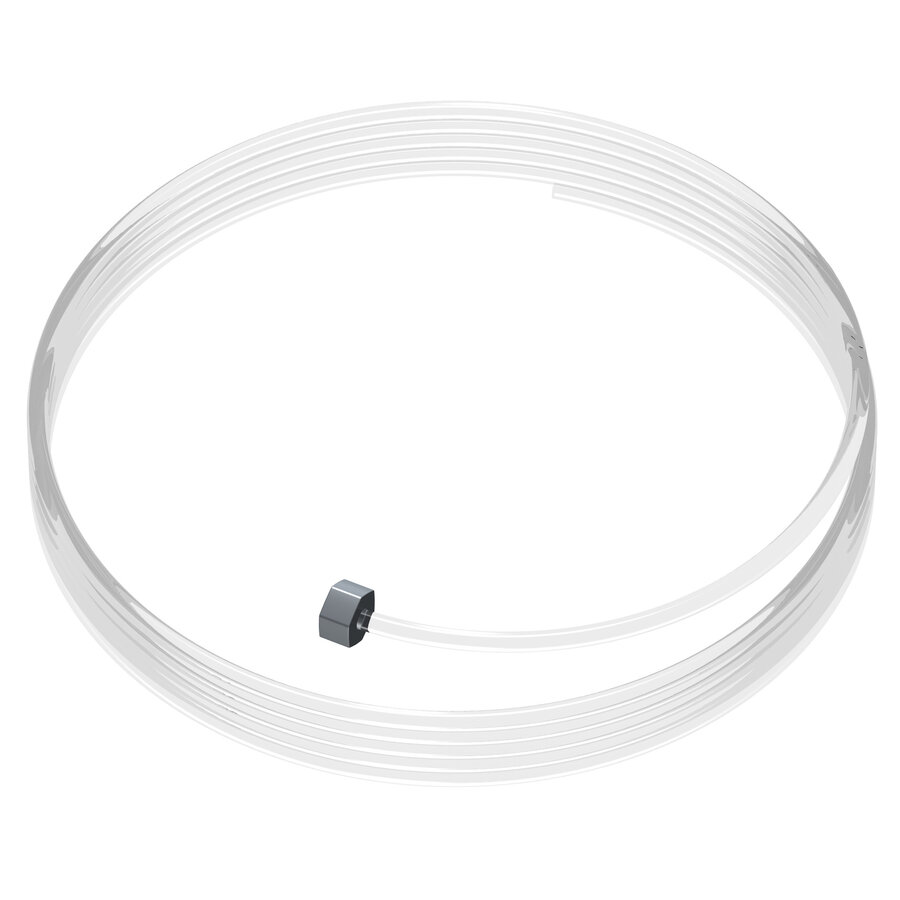 Artiteq 2 mm. perlonkoord met Glijder in 4 lengtes: 150, 200, 250 en 300 cm.-2