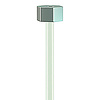 Artiteq  Artiteq 2 mm. perlonkoord met Glijder in 4 lengtes: 150, 200, 250 en 300 cm.