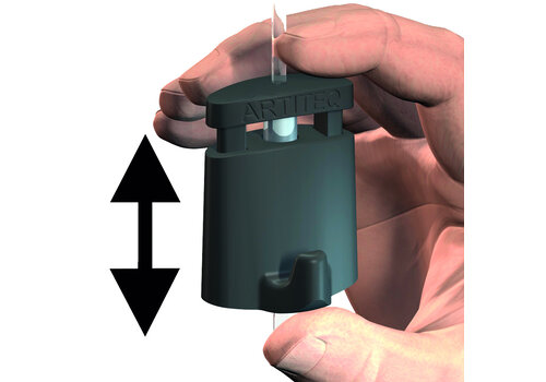 Micro Grip haak 1 mm. max. 10 kg. 