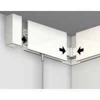 thumb-Eindkap voor Click Rail Pro, kleur wit-2