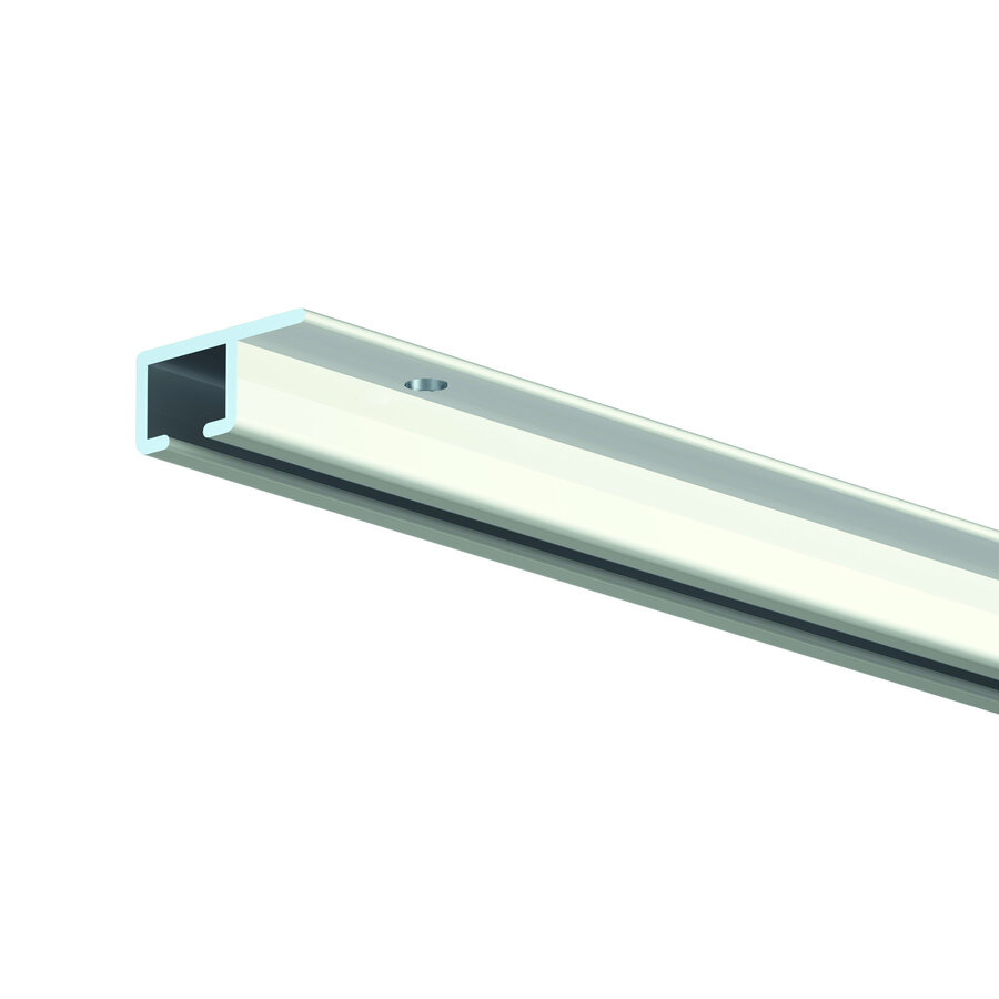 Artiteq Top Rail wit, schilderij-ophangsysteem voor systeemplafonds, 5 lengtes van 2 meter.-1