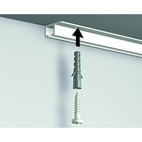 thumb-Schroef Top Rail wit-2
