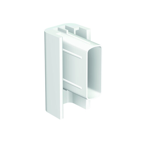 Eindkap Click Rail wit 