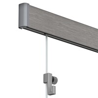 thumb-Eindkap Click Rail alu, kleur grijs-3