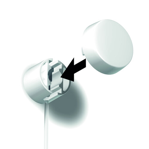 Wandsteun voor solo koord met Twister 