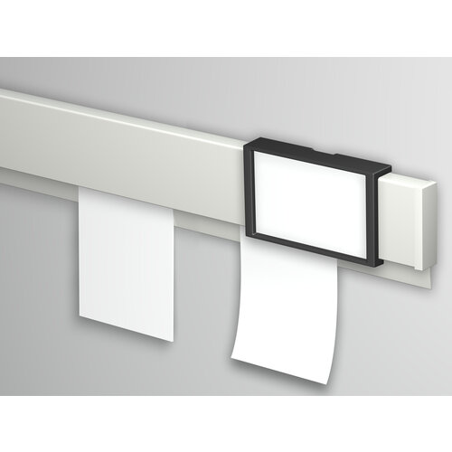 Info Rail Me zwart, naamclips | 10 stuks 