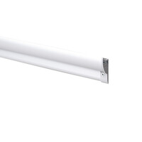 thumb-Stas Knikker Rail wit, 2 lengtes van 100 cm. Incl. montage matariaal-6