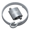 Artiteq schilderij-ophangsystemen Artiteq Loop Hanger set met 1,2 mm. staaldraad en ophanghaak, l= 300 cm.