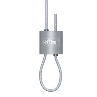 thumb-Artiteq Loop Hanger set met 1,2 mm. staaldraad en ophanghaak, l= 300 cm.-3