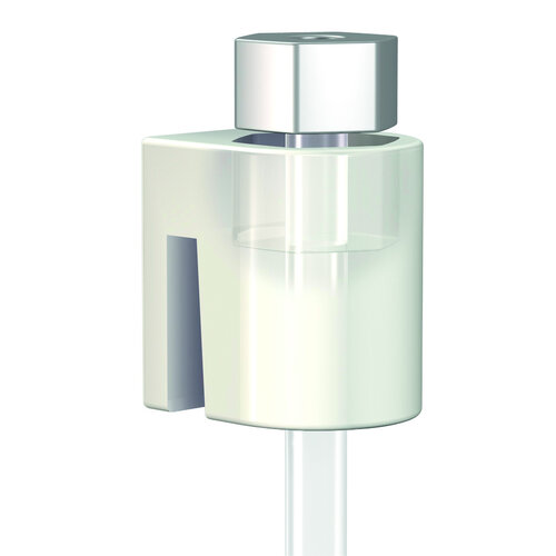 Cilinderhaak wit | 5 stuks 