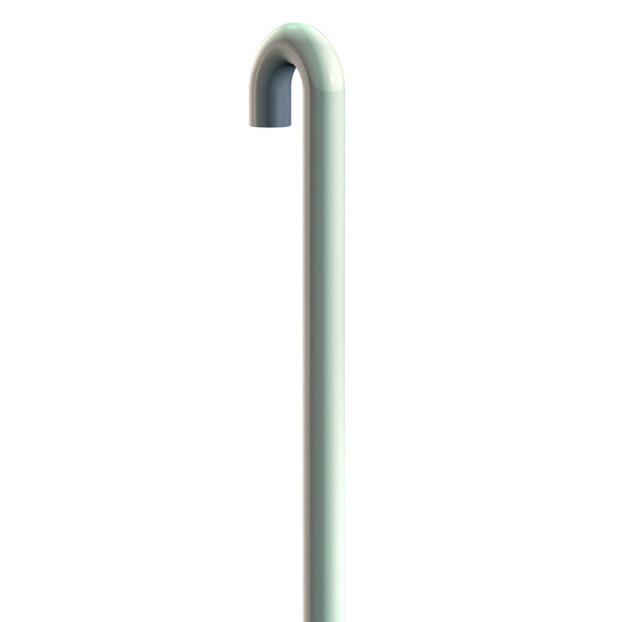Artiteq Classic Rail 3 mm. ronde stalen witte ophangstang 20 kg. 100 cm.-1