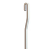 Artiteq Artiteq 4 mm. witte ophangstang met S-knik voor Classic Rail+ Max. 20 kg./meter, 4 lengtes: 100,150,200 of 250 cm.