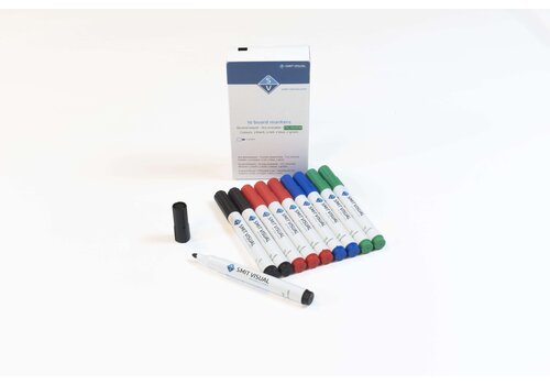 Bordstiften, 10 stuks in 4 kleuren  - 3 mm. 