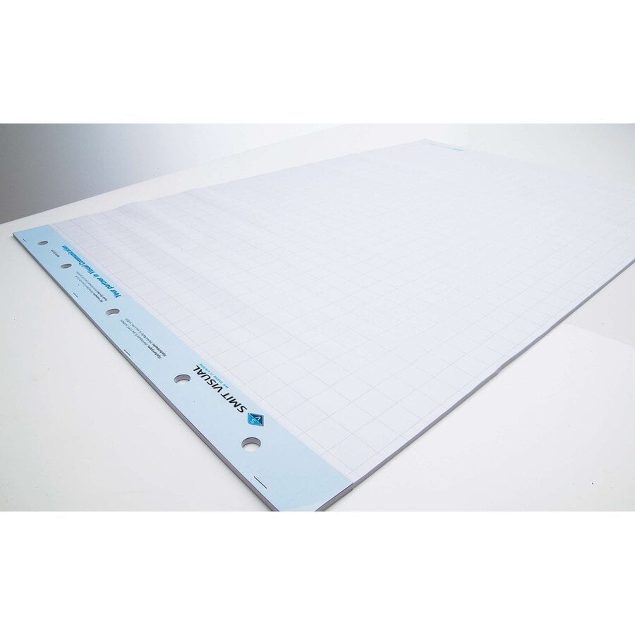 Flip-over papier geruit / blanco-1