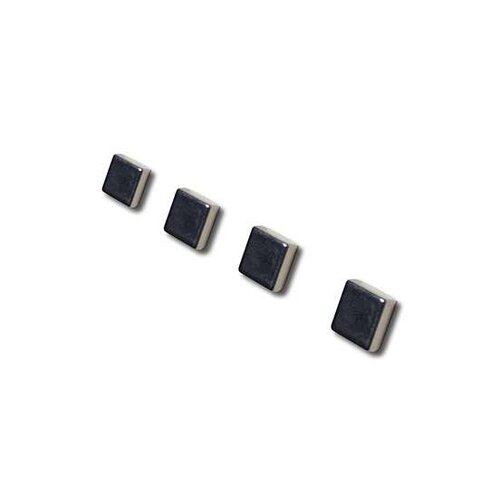 Vierkante platte glasbord magneten 