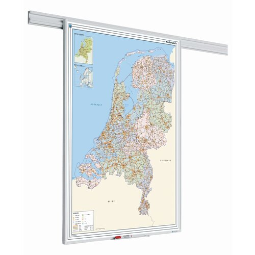 Kaart Nederland voor het PartnerLine profiel 
