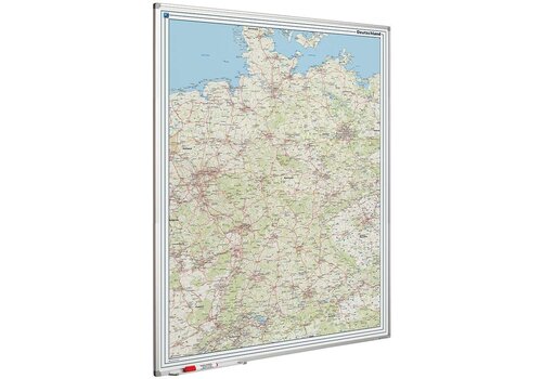 Wegenkaart van Duitsland 