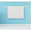 Smit-Visual Projectiebord voor aan het PartnerLine profiel 118 X 189 (16:10)