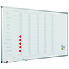 Smit-Visual Planbord Jaarplanner dagen horizontaal en maanden verticaal