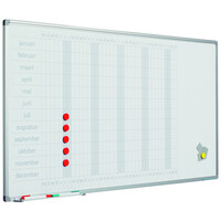thumb-Planbord Jaarplanner dagen horizontaal en maanden verticaal-1