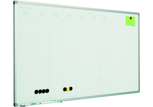 Planbord een week, 7 dagen 