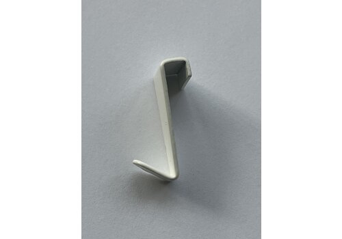 Interfinish  witte systeemwand haak 