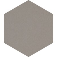 thumb-Prikbord Bulletin zeshoekig, afmeting 60 x 52 (b x h) cm in de kleur grijs-2182-1