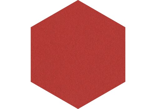 Profielloos zeshoekig prikbord, kleur 2210 