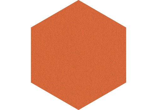 Profielloos zeshoekig prikbord, kleur 2211 