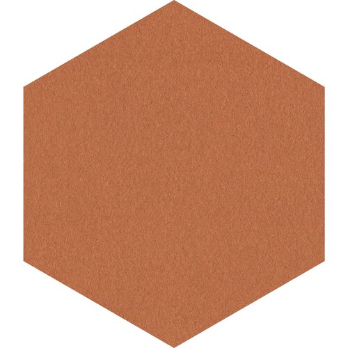 Profielloos zeshoekig prikbord, kleur 2207 