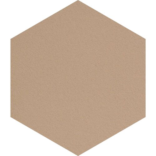 Profielloos zeshoekig prikbord, kleur 2186 