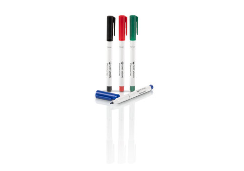 Bordstiften 4 stuks in 4 kleuren - 1 mm. 
