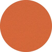 thumb-Prikbord Bulletin rond met een diameter 60 cm in dekleur oranje-2211-1