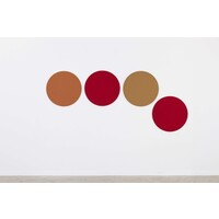 thumb-Prikbord Bulletin rond met een diameter 60 cm in de kleur 2186-2