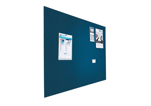 Prikbord Bulletin frameloos, kleur 2214-blauw 