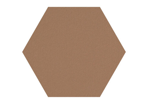 Profielloos zeshoekig prikbord, kleur 2166 