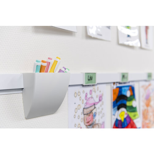 Info Rail Me wit, opbergbakje 