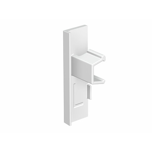 Info Rail wit, eindkap (set L + R) 