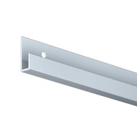 thumb-Artiteq Classic Rail aluminium kleur, 5 lengtes van 3 meter-1