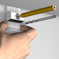 thumb-Artiteq Click Rail wit, RAL 9010.  Schilderij ophangsysteem voor bevestiging aan de wand met de makkelijke Click&Connect clips.-7