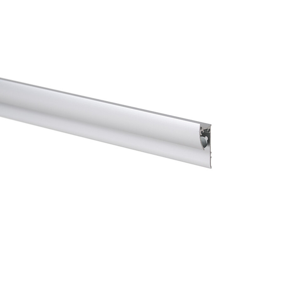 Stas Knikkerrail aluminum kleurig, 2 lengtes van 50 cm. Inclusief montage materiaal-3