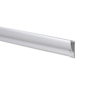thumb-Stas Knikkerrail aluminium kleurig, 2 lengtes van 200 cm. Inclusief montage materiaal-5