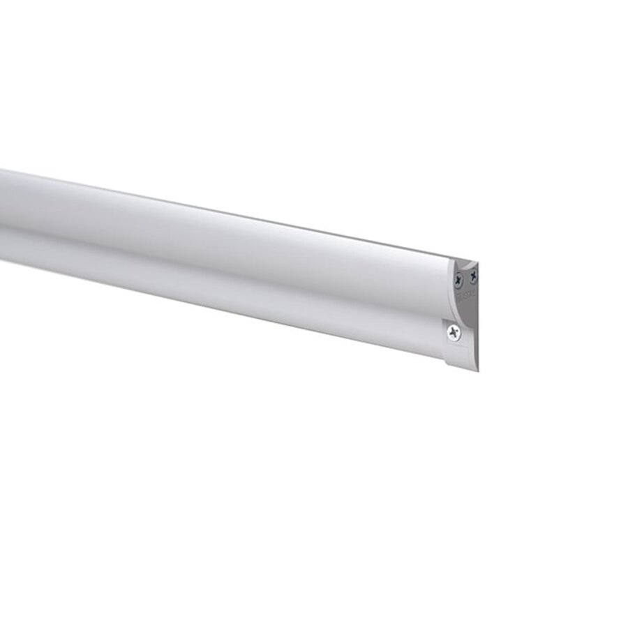 Stas Knikkerrail aluminium kleurig, 2 lengtes van 200 cm. Inclusief montage materiaal-5