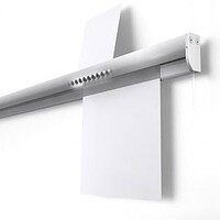 thumb-Stas Knikkerrail aluminium kleurig, 2 lengtes van 200 cm. Inclusief montage materiaal-6