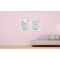thumb-Artiteq poster ophangset, voor posters met een breedte van 100 cm.-2