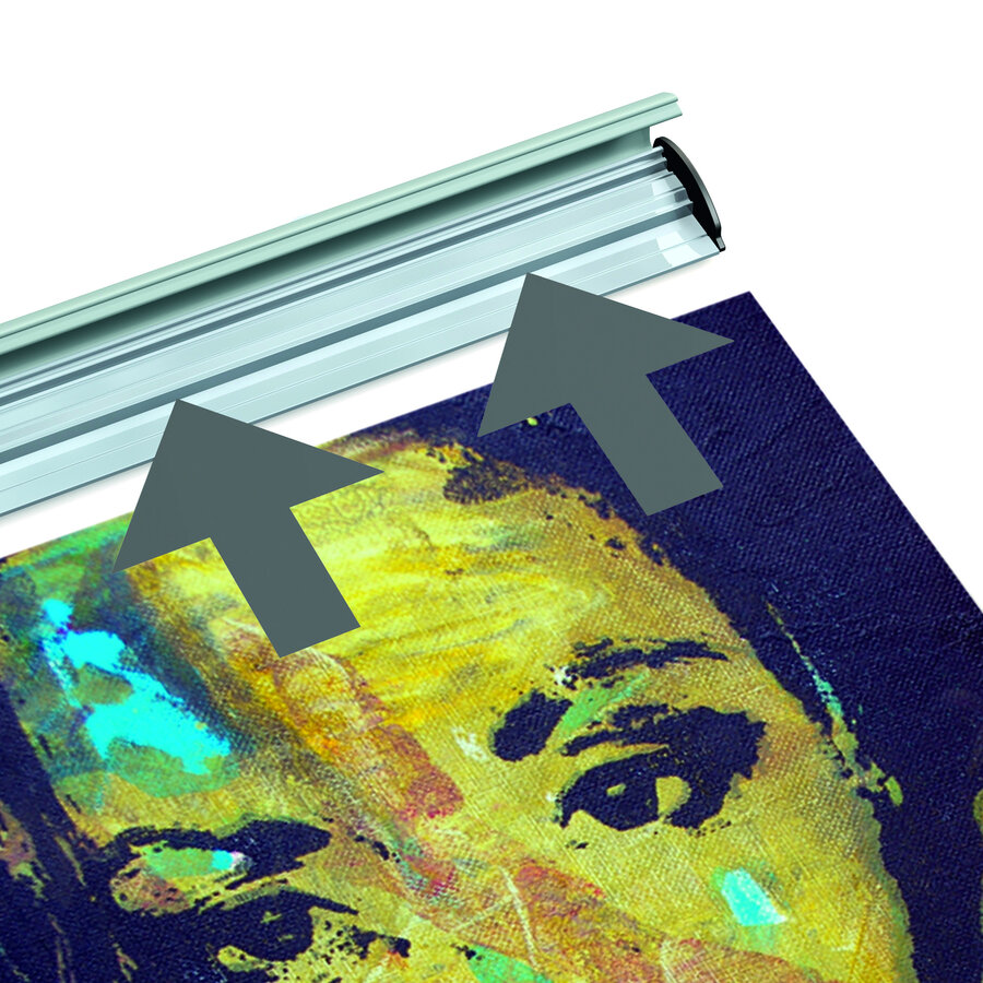 Artiteq poster ophangset, voor posters met een breedte van 100 cm.-4