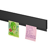 Artiteq schilderij-ophangsystemen Artiteq Info Rail zwart structuur, lengte 100 cm. 6 stuks