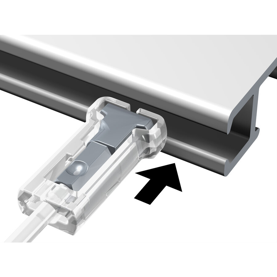 Artiteq 2 mm. perlon ophangkoord met Cliq2fix,lengte 150 cm-1