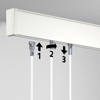 thumb-Artiteq 2 mm. wit stalen stang met Twister, lengte 100 cm.-3