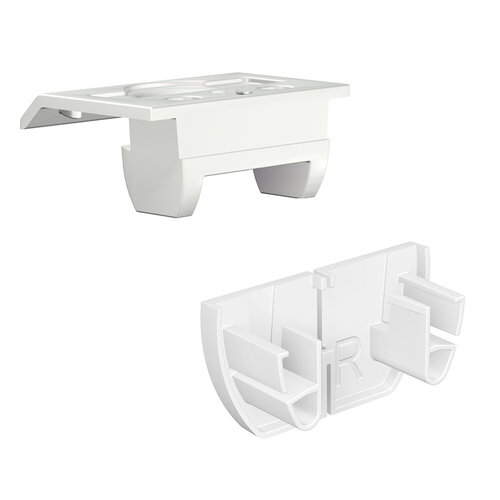 Montage set voor 10 meter Up Rail wit 